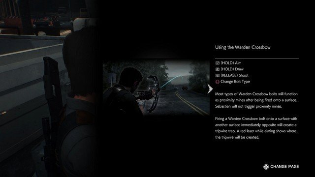 The Evil Within 2 How to Use the Crossbow