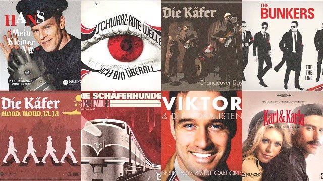 Wolfenstein 2 Record Album Covers