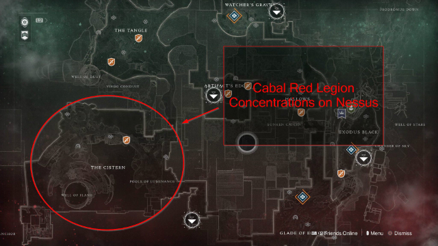Destiny 2 Nessus Red Legion Locations