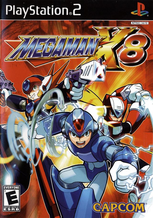 Mega Man X8 Box Art