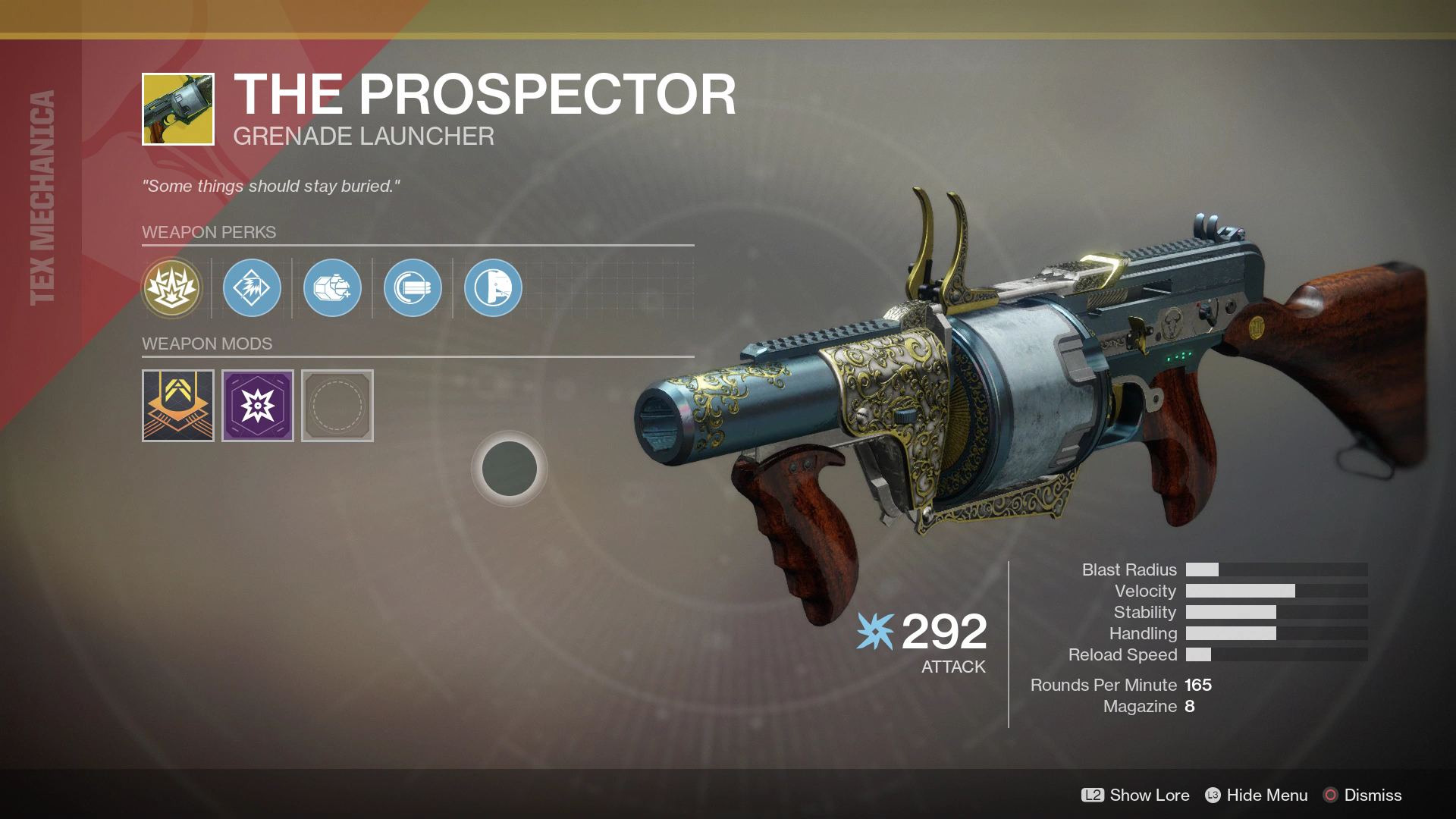 The Prospector Destiny 2
