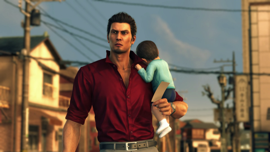 yakuza 6 god of war dad