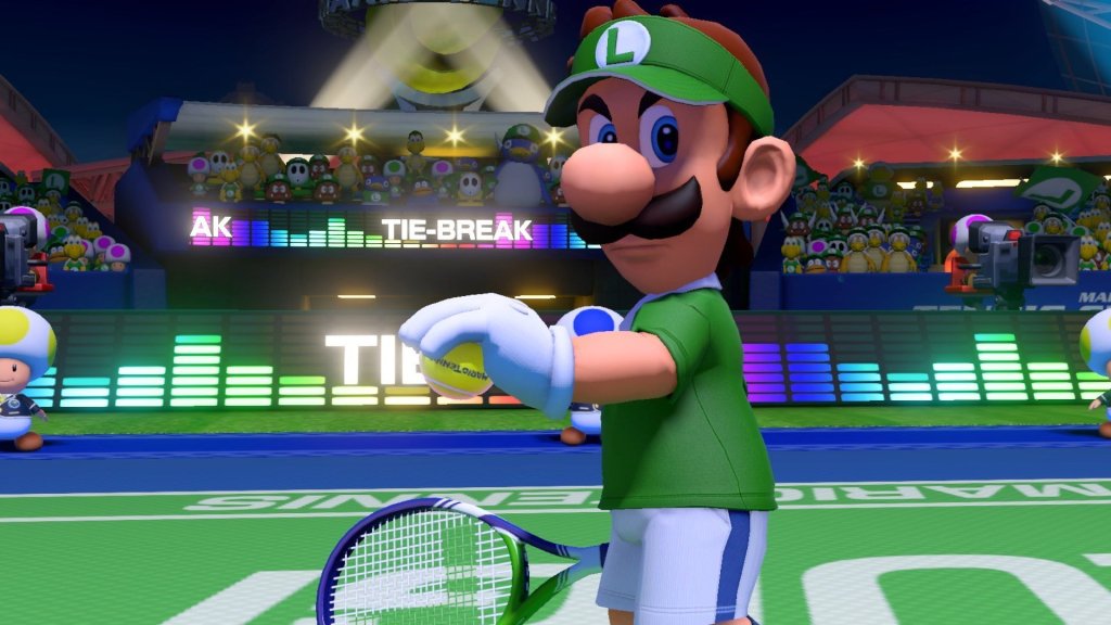 Mario Tennis Aces Reflection Room