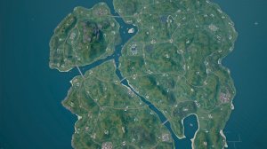 PUBG 4x4km Map Overhead