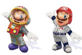 Super Mario Odyssey Baseball Uniform and Satellaview Suit