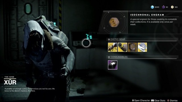 destiny 2 xur time