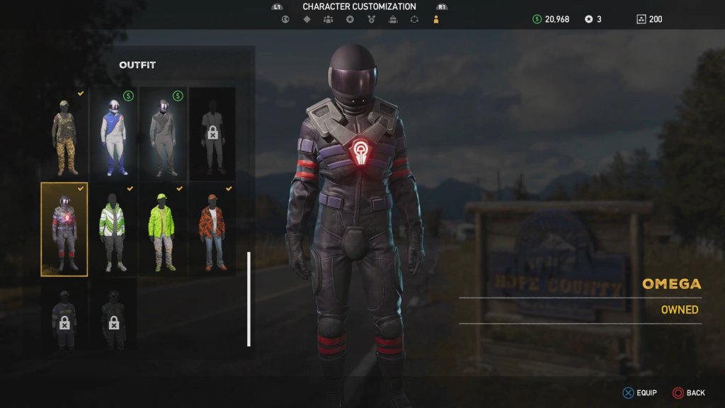 Far Cry 5 Omega Outfit