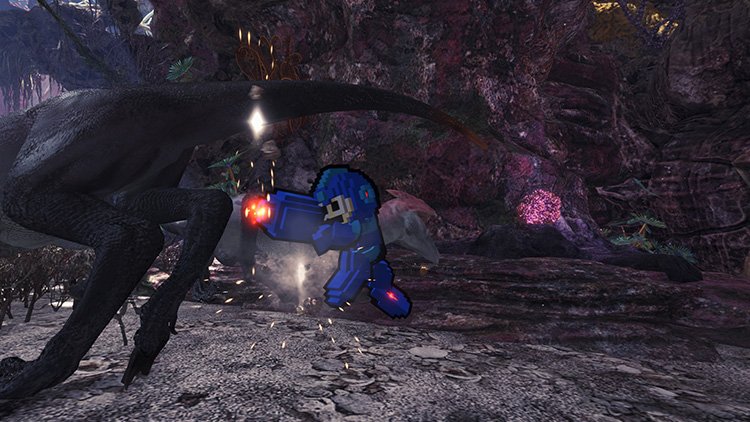 Monster Hunter World A Rush of Blood Mega Man Event