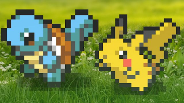 Pokemon Go 8-Bit Style