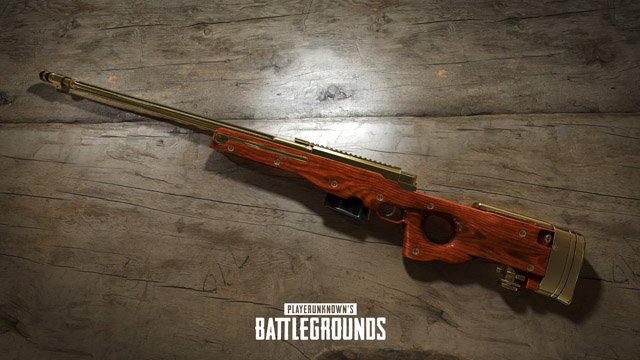 pubg gold weapons