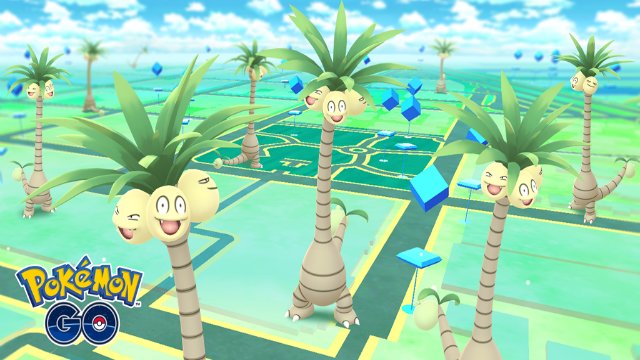 Pokemon Go 800 Million Downloads Alolan Exeggutor