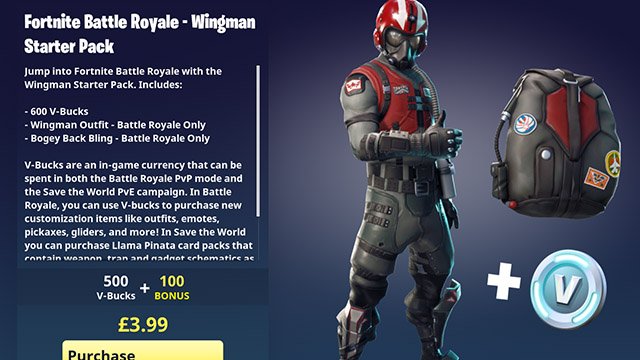 New Fortnite Starter Pack