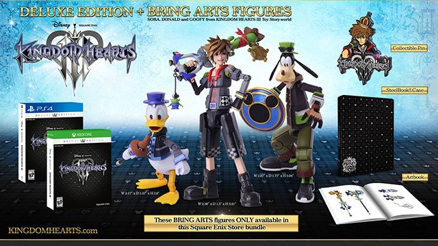 Kingdom Hearts 3 Special Editions Announced