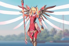 Overwatch Pink Mercy Skin