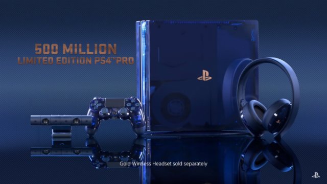 Limited Edition PS4 Pro 500 Million
