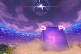 fortnite purple cube