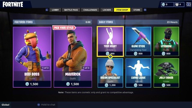 Fortnite Item Shop