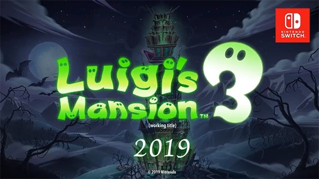 Luigi's Mansion 3 Logo