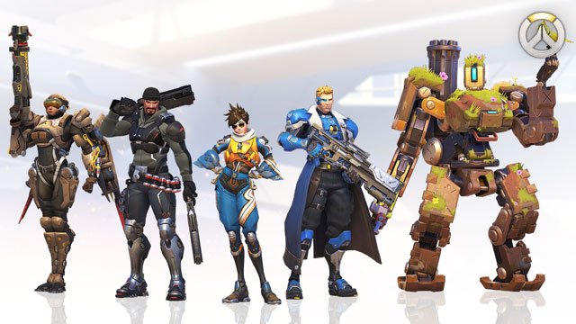 Overwatch Marvel skins