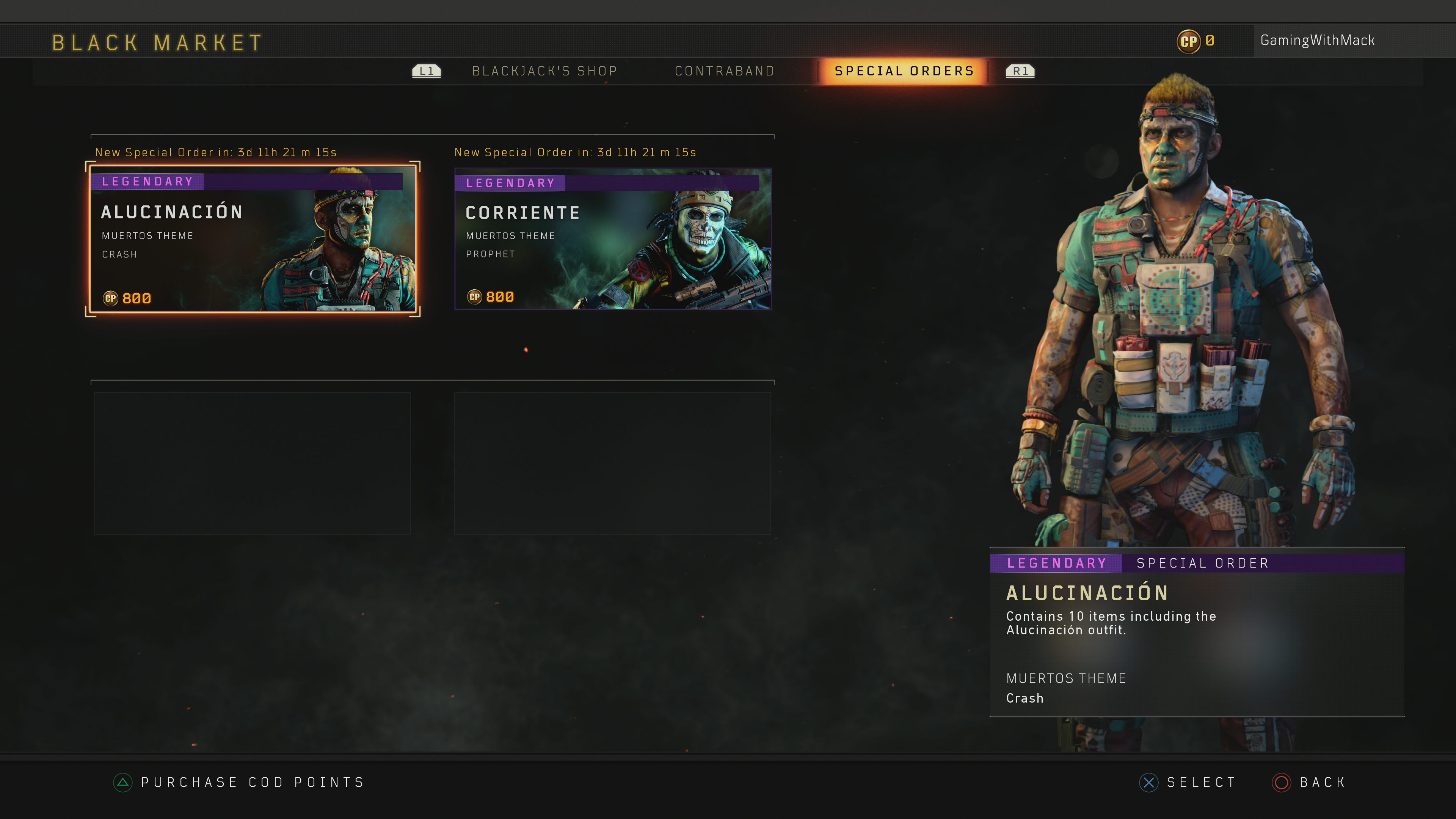 Black Ops 4 Black Market Reset