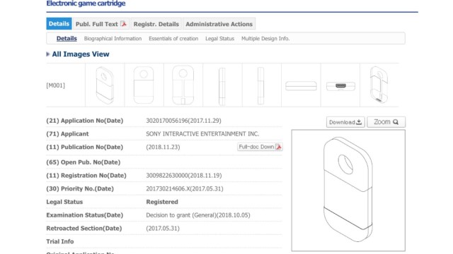 sony cartridge patent