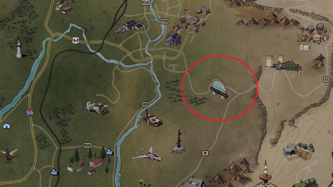 Fallout 76 gear location