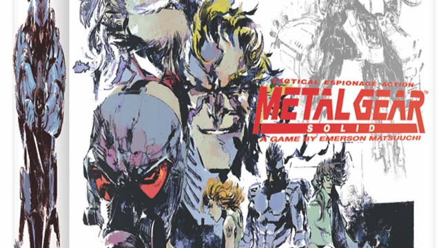 Metal Gear Solid Board Game concept box art.