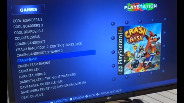 Raspberry Pi Playstation Classic Homebrew.