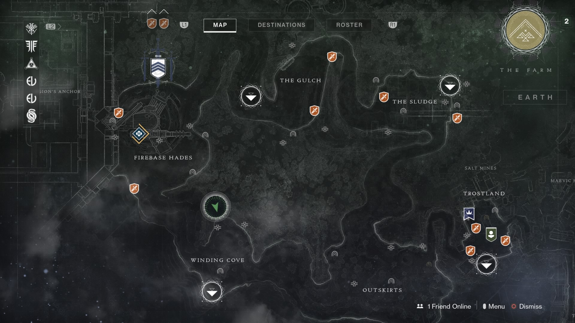 Destiny 2 Xur location