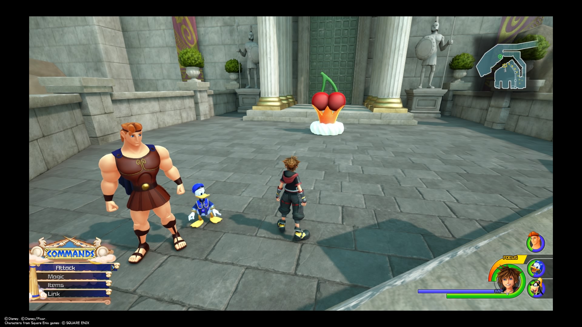 Kingdom Hearts 3 Olympus Flantastic Location