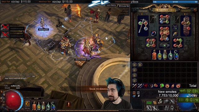 Twitch streaming record breaker Zizaran