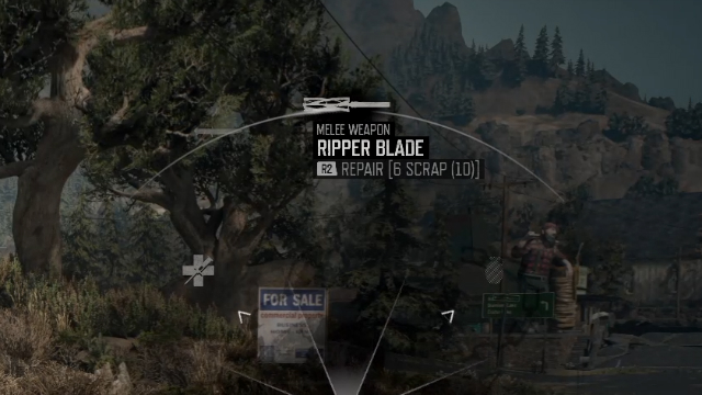 Days Gone Repair Melee Weapons Menu