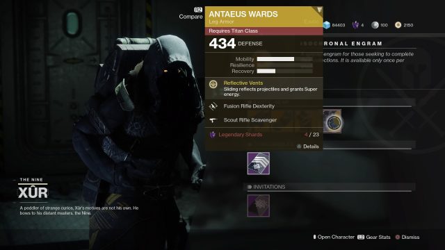 Xur today