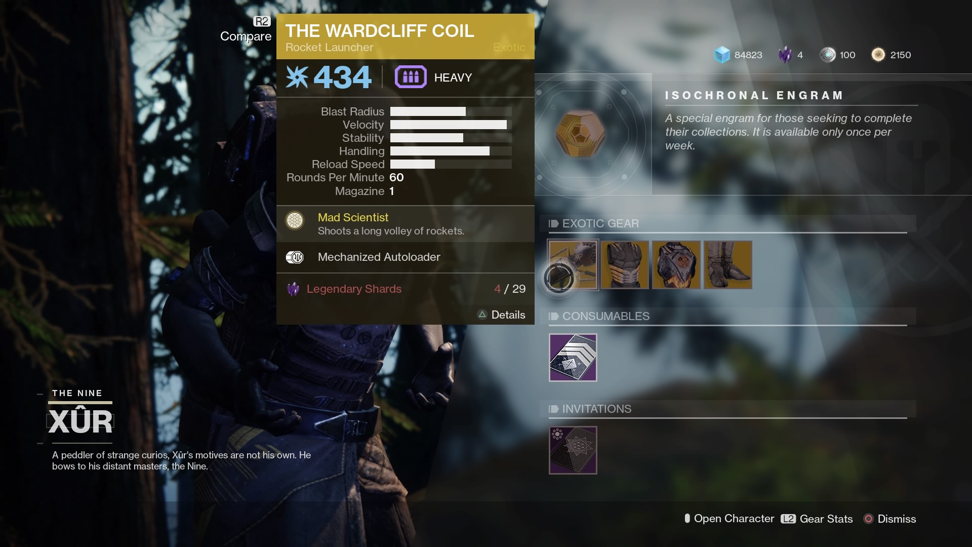 Xur today