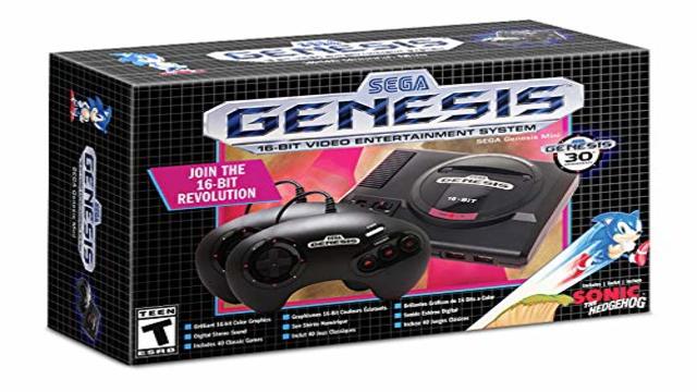 Like the Sega Genesis Mini in the photo, the Asian Mega Drive mini will only come with 2 controllers