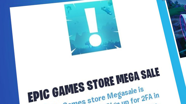 Fortnite Epic Games Store Mega Sale