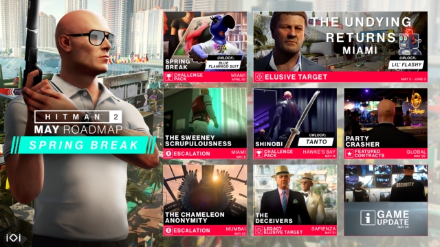 Hitman 2 May Roadmap