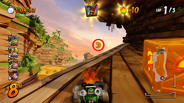 CTR Challenge Crash Cove | CTR Tokens location crash team racing nitro-fueled