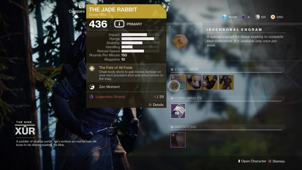 Xur today