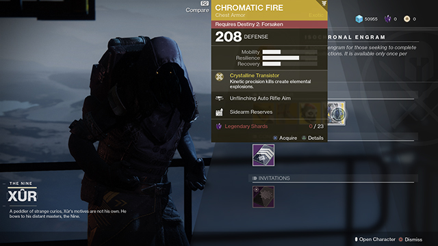 xur today