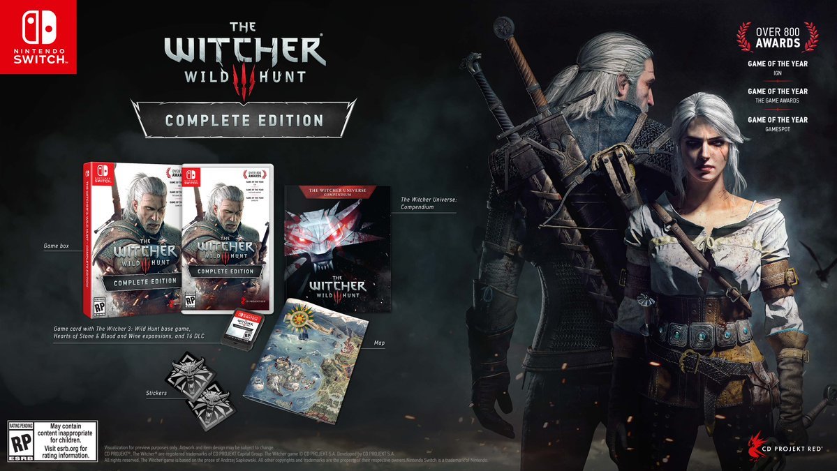 The Witcher 3 Switch