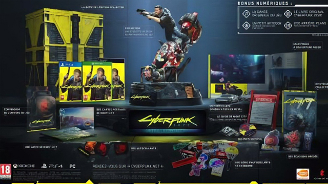 cyberpunk 2077 collectors edition ps4 pc xbox