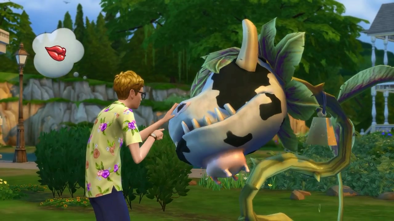 The Sims 4 Cowplant