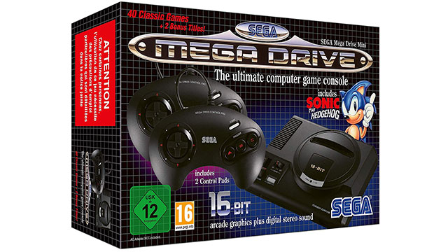 Sega Mega Drive Mini delayed in Europe