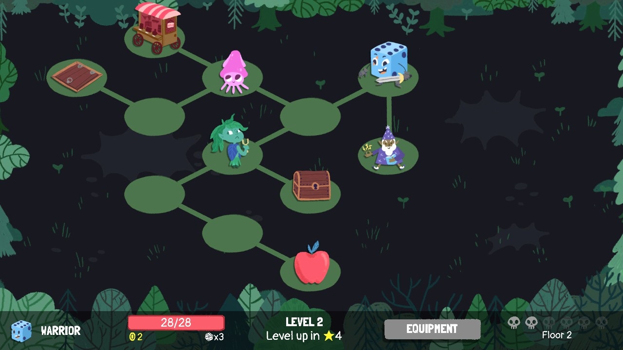 Dicey Dungeons Board Game Gameplay