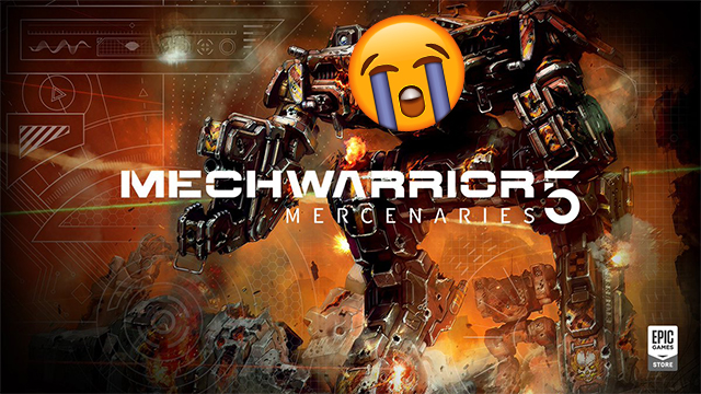 Epic Games Store Mechwarrior 5 tweet