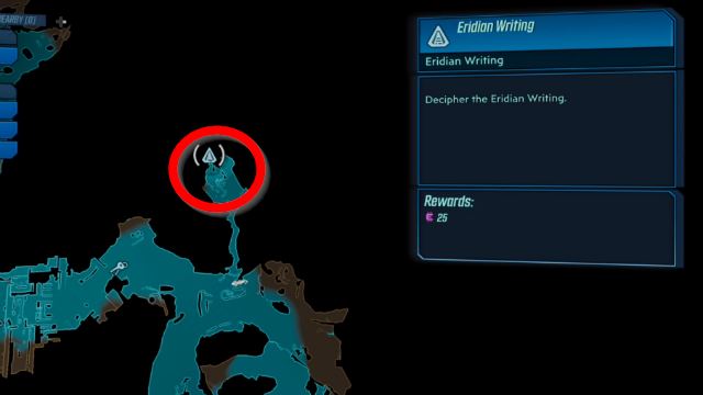 Borderlands 3 Eridian Writing Location The Droughts