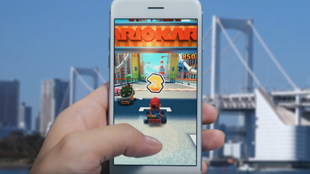 Mario Kart Tour karts iPhone irl