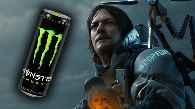 death stranding monster energy