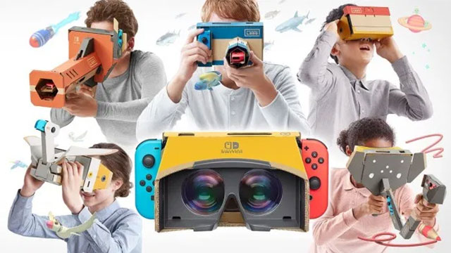 Switch VR headset patented by Nintendo